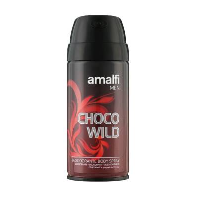 Podrobnoe foto чоловічий дезодорант-спрей amalfi men choco wild, 150 мл
