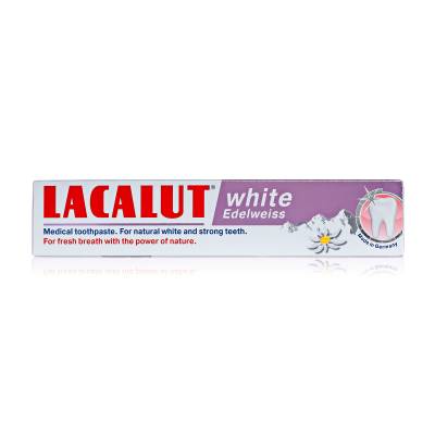 Podrobnoe foto зубна паста lacalut white edelweiss, 75 мл