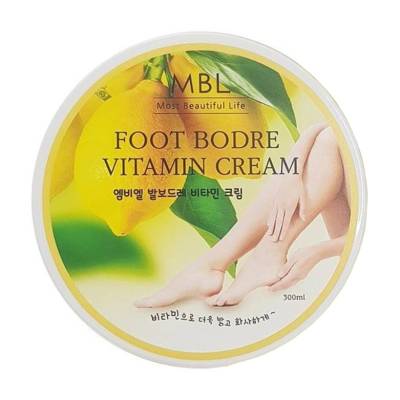 Podrobnoe foto крем для ніг mbl foot bodre vitamin cream, 300 мл