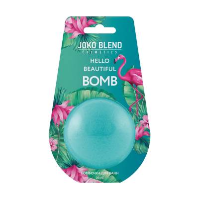 Podrobnoe foto бомбочка-гейзер для ванни joko blend hello beautiful bomb, 200 г