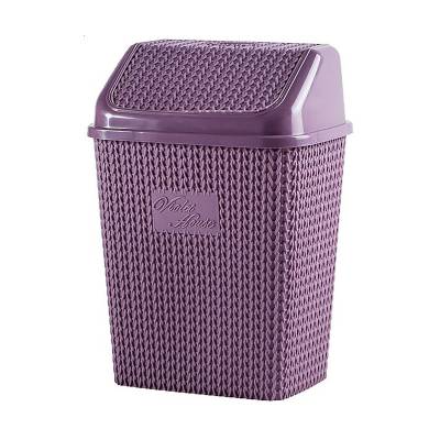 Podrobnoe foto контейнер для сміття violet house віолетта plum, 34.5*19*24.5 см, 10 л