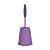 foto йоржик для унітазу violet house віолетта plum фіолетовий, 38*13.5*13.5 см, 1 шт