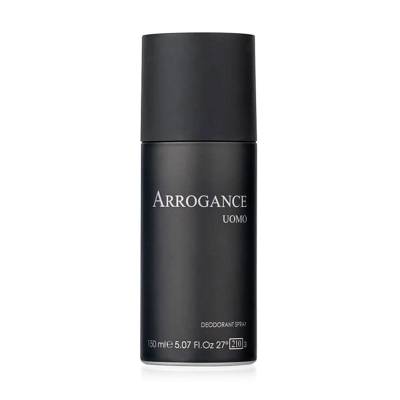 Podrobnoe foto парфумований дезодорант-спрей arrogance uomo deodorant spray чоловічий, 150 мл
