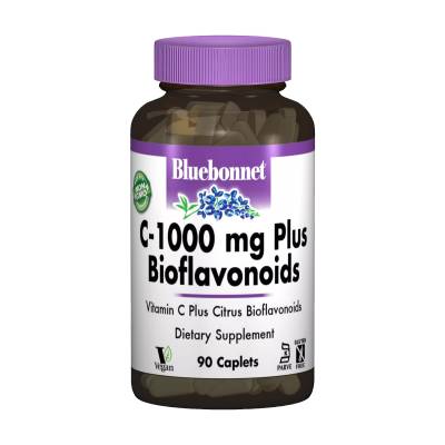Podrobnoe foto харчова добавка вітаміни в капсулах bluebonnet nutrition вітамін с-1000 мг + біофлавоноїди, 90 шт