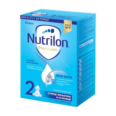 Podrobnoe foto молочна суха суміш nutrilon premium+ 2, 6-12 місяців, 600 г
