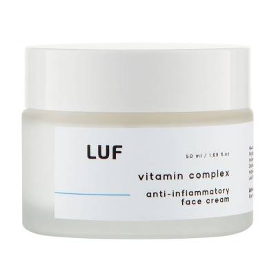 Podrobnoe foto концентрований протизапальний крем для обличчя luff active vitamin complex face cream вітамінний комплекс, 50 мл