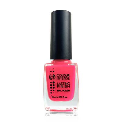 Podrobnoe foto лак для нігтів colour intense lasting finish nail polish 01 coral neon, 10 мл