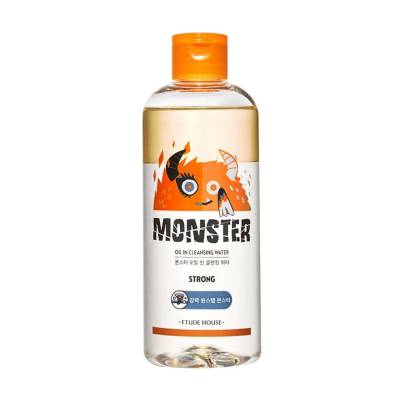Podrobnoe foto міцелярна вода для зняття макіяжу etude house monster oil in cleansing water, 300 мл