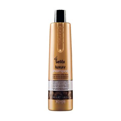 Podrobnoe foto інтенсивний зволожувальний шампунь echosline seliar luxury intense moisturizing shampoo для сухого волосся, 350 мл