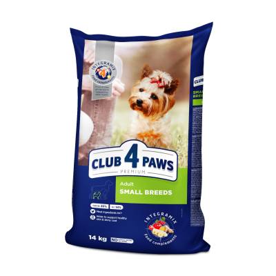 Podrobnoe foto сухий корм для собак club 4 paws premium для малих порід, 14 кг