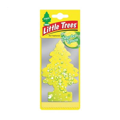 Podrobnoe foto ароматизатор для автомобіля little trees ялинка, щербет лимон, 5 г