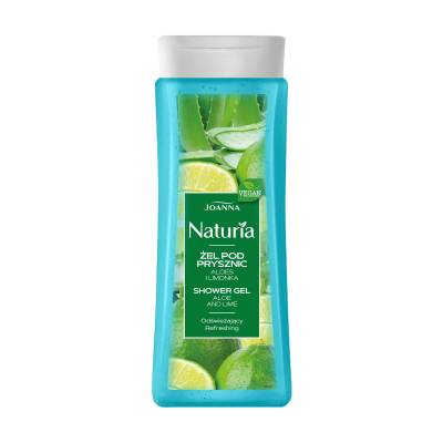 Podrobnoe foto гель для душу joanna naturia shower gel з екстрактом алое та лимоном, 300 мл
