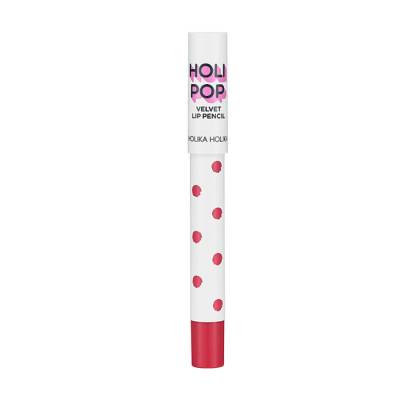 Podrobnoe foto матова помада-олівець для губ holika holika holi pop velvet lip pencil cr04 coral, 1.7 г