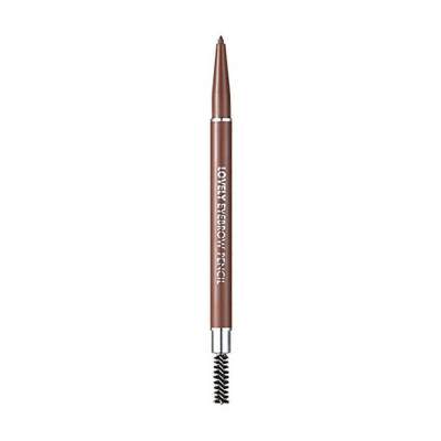 Podrobnoe foto олівець для брів tony moly lovely eyebrow pencil 04 brown, 1 г