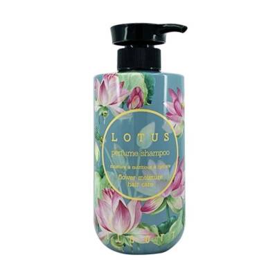 Podrobnoe foto парфумований шампунь для волосся jigott lotus shampoo, 500 мл