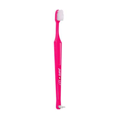 Podrobnoe foto дитяча зубна щітка paro swiss kids s27 м'яка, рожева, 1 шт