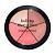 foto палетка рум'ян isadora blush & glow draping wheel 55 peachy rose pop, 18 г