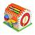foto дитяча іграшка-сортер tigres smart house, від 1 року, 21 елемент, 18 см (39763)