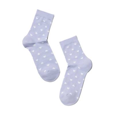 Podrobnoe foto шкарпетки жіночі conte elegant classic 7с-22сп-143 блідо-фіолетові, розмір 23