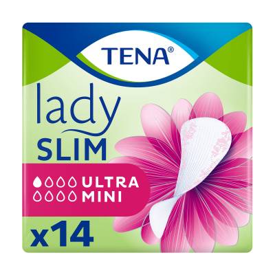 Podrobnoe foto урологічні прокладки жіночі tena lady slim ultra mini, 14 шт