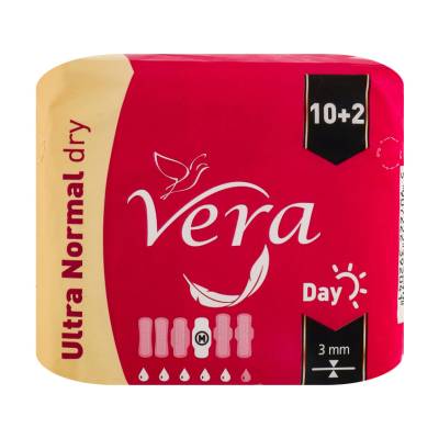 Podrobnoe foto прокладки для критичних днів vera ultra normal dry, 12 шт