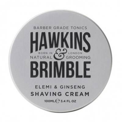 Podrobnoe foto чоловічий крем для гоління hawkins & brimble elemi & ginseng shaving cream, 100 мл