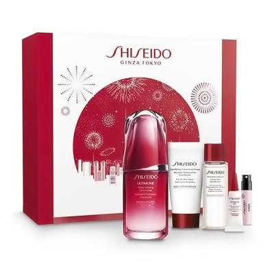 Podrobnoe foto набір для обличчя shiseido ultimune, 5 продуктів