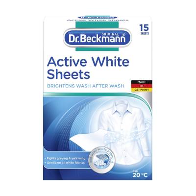 Podrobnoe foto серветки для оновлення білого кольору тканини dr. beckmann, 15 шт