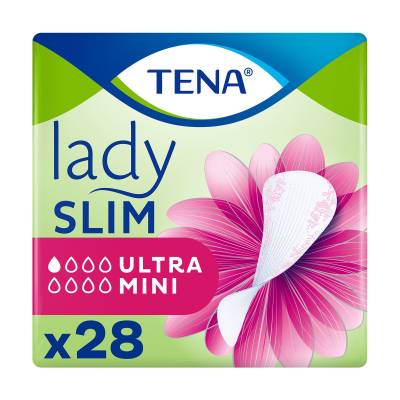 Podrobnoe foto урологічні прокладки жіночі tena lady slim ultra mini, 28 шт