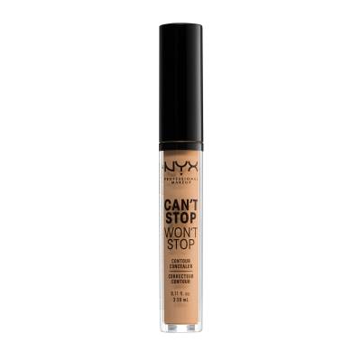 Podrobnoe foto консилер для обличчя nyx professional makeup can not stop will not stop contour concealer 7.5 soft beiгe 3,5 мл