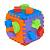 foto дитяча іграшка-сортер tigres educational cube, від 1 року, 24 елементи, 17 см (39781)