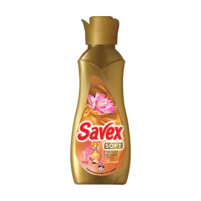 Podrobnoe foto кондиціонер для білизни savex soft sharmant parfum exclusif 25 циклів прання, 900 мл