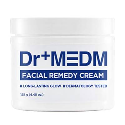 Podrobnoe foto зволожувальний крем для обличчя dr+medm facial remedy cream, 125 г