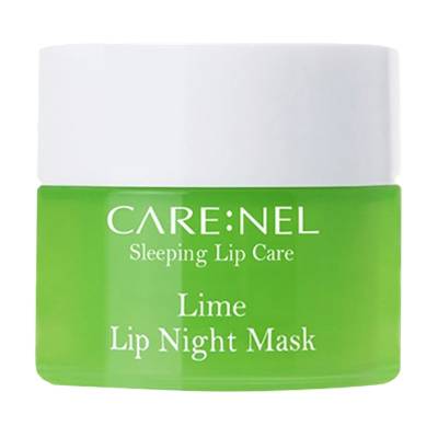 Podrobnoe foto нічна маска для губ carenel lime lip night mask лайм, 5 г