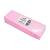 foto безворсові серветки tufi profi premium рожеві, щільні, 4*6 см, 70 шт