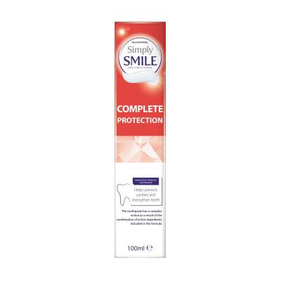Podrobnoe foto зубна паста simply smile complete protection комплексний догляд, 100 мл