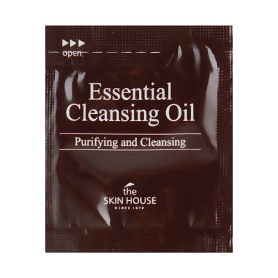 Podrobnoe foto подарунок! гідрофільна олія для обличчя the skin house essential cleansing oil, 2 мл (пробник)