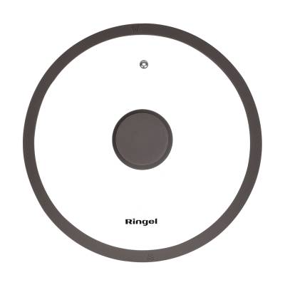 Podrobnoe foto кришка ringel universal silicone скляна, кругла, 24 см (rg-9302-24)