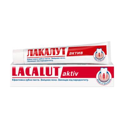 Podrobnoe foto зубна паста lacalut aktiv, 75 мл