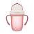 foto кружка з силіконовою трубочкою canpol babies matte pastels, рожева, 210 мл (56/522_pin)