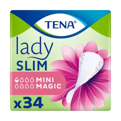 Podrobnoe foto прокладки урологічні жіночі tena lady slim mini magic, 34 шт