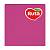 foto серветки столові ruta 33*33 3-шарові рожеві, 20 шт