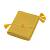foto ковдра бамбукова з бахромою babyono жовта, 75*100 см (546/03)