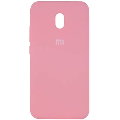 Podrobnoe foto чохол silicone case full protective на xiaomi redmi 8a (рожевий / pink) 771416