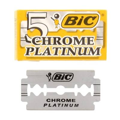 Podrobnoe foto лезо bic chrome platinum, 5 шт