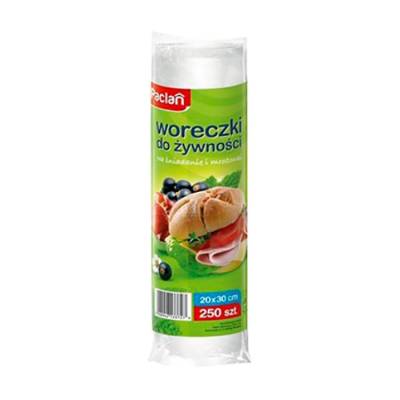 Podrobnoe foto пакети для бутербродів paclan 20*30 см, 250 шт