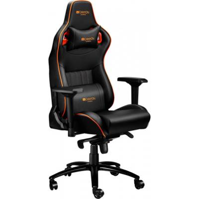 Podrobnoe foto крісло для геймерів canyon corax cnd-sgch5 black-orange