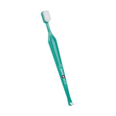 Podrobnoe foto зубна щітка paro swiss classic m39 середньої жорсткості, зелена, 1 шт