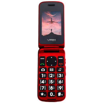 Podrobnoe foto мобільний телефон sigma mobile comfort 50 shell dual sim red