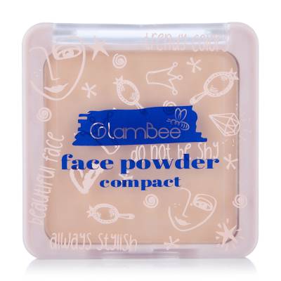 Podrobnoe foto пудра компактна glambee face powder compact без дзеркала 02, 8.5 г